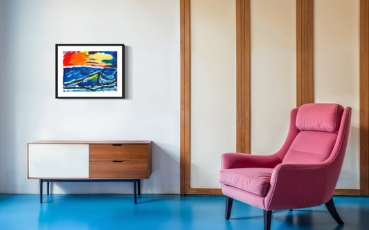 Sea of Dreams ( Where Color Meets Calm) - Limited Edition Fine Art Print