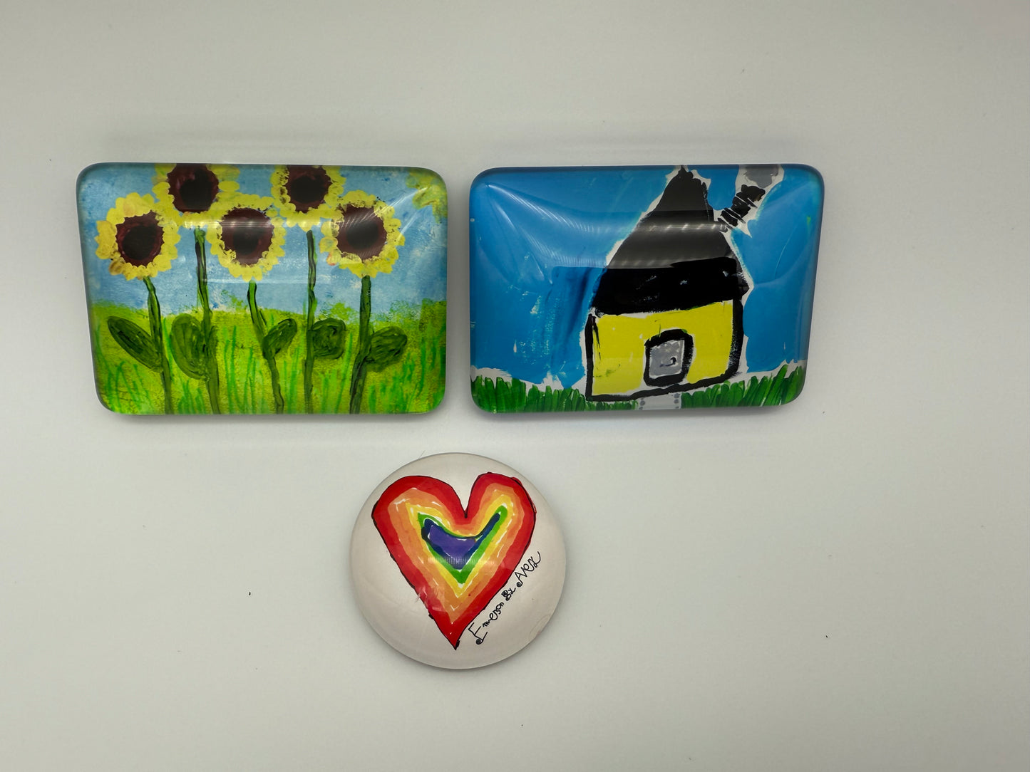 The Bright Side - Glass Magnet Trio