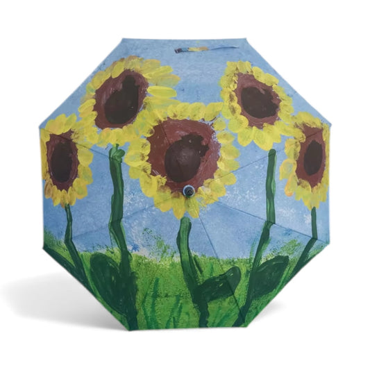 Sunflowers Auto-Open Umbrella (Emerson by Avery Exclusive)