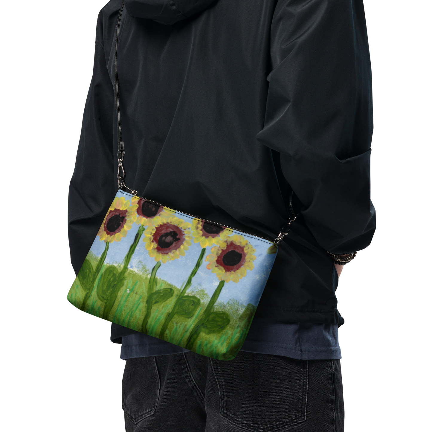 Sunflower Crossbody bag - Art Meets Everyday Functionalist