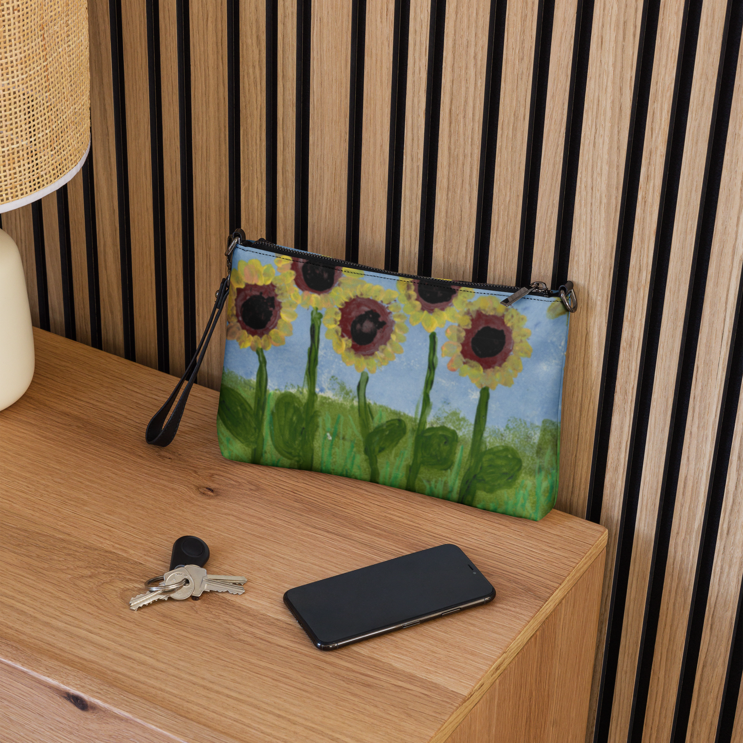 Sunflower Crossbody bag - Art Meets Everyday Functionalist